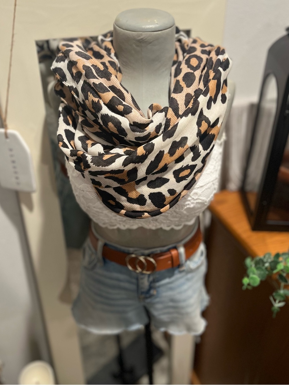 Animal Print Oversized Scarf, Wrap, and Shall 76X32